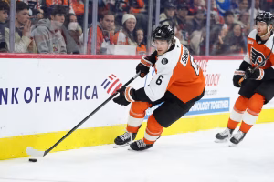 Flyers collapse after early goal in 6-3 loss to Rangers as Kolosov pulled after first three shots